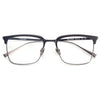 Waloorf Retro Titanium Square Glasses Frame