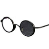 Helios Titanium Vintage Round Eyeglasses Frames