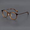 Abby Titanium Vintage Round Eyeglasses Frame