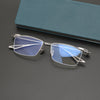 Urda Retro Titanium Square Glasses Frame