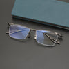 Urda Retro Titanium Square Glasses Frame