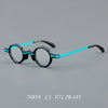 Leif  Retro Small Round Acetate Glasses Frame