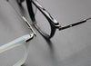 Chick Retro Titanium Square Glasses Frame