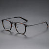 Calfee Retro Titanium Square Glasses Frame