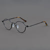 Kian Titanium Vintage Round Eyeglasses Frames