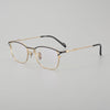 Retro Titanium Square Glasses Frame BY Y0045