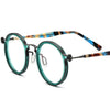 Acetate Round Glasses Frames BR 185693