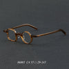 Madda Retro Round Square Acetate Glasses Frame