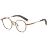 Titanium Vintage Round Eyeglasses Frames DLX108