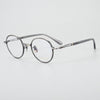 Methone Titanium Vintage Round Eyeglasses Frames