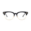 Titanium Vintage Round Eyeglasses Frames MS John Q