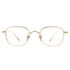 Carmel Retro Titanium Square Glasses Frame