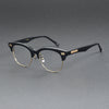 Titanium Vintage Round Eyeglasses Frames MS John Q