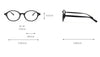 TR90 Oval Glasses Frames W72351