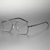 Retro Titanium Square Glasses Frame 9753