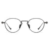 Titanium Vintage Round Eyeglasses Frames BUBBA-A