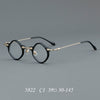 Diamond Frame Plate Glasses Retro Eye Frame Metal Flat 5822