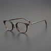 Cael Retro Titanium Square Glasses Frame