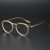 Hayter Titanium Vintage Oval Eyeglasses Frame