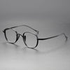 Sora Titanium Vintage Round Eyeglasses Frames SM8016