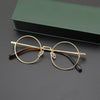 Titanium Vintage Round Eyeglasses Frames SC1104