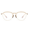 Hayter Titanium Vintage Oval Eyeglasses Frame