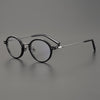 Zarek Titanium Vintage Round Eyeglasses Frames