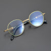 Methone Titanium Vintage Round Eyeglasses Frames