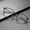 Titanium Round Glasses Frame 6541