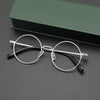 Titanium Vintage Round Eyeglasses Frames SC1104