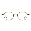 Marlowe Titanium Vintage Oval Eyeglasses Frames