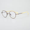 Methone Titanium Vintage Round Eyeglasses Frames