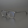 Retro Titanium Square Glasses Frame Empire