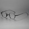 Titanium Geometric Glasses Frame ST K152