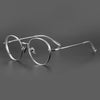 Andres Titanium Round Glasses Frame