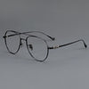 Sabir Titanium Aviator Square Glasses Frame