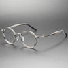 Titanium Vintage Round Eyeglasses Frames RLT5862