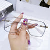 Geometric Plastic Glasses Frames JJXD-A5