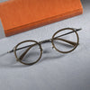 Thorne Titanium Vintage Round Eyeglasses Frames