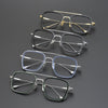 Wall Titanium Aviator Square Glasses Frame