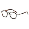 Ultra-Light Pure Titanium Retro Square Eyeglasses Frame 5863