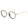 Titanium Geometric Glasses Frame  KMN7310