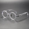 Willey Titanium Vintage Round Eyeglasses Frame