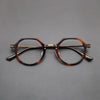 Titanium Geometric Glasses Frame SC8190