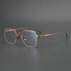 Daley Titanium Aviator Glasses Frame