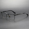 Browline Retro Titanium Ultra-Light Glasses Frame DTX137