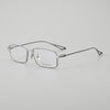 Kaelen Retro Titanium Square Glasses Frame