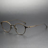 Siegel Titanium Vintage Round Eyeglasses Frame