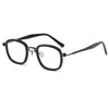 Pombo Ultra-Light Pure Titanium Retro Square Eyeglasses Frame