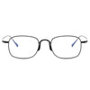 Retro Titanium Square Glasses Frame KJ45